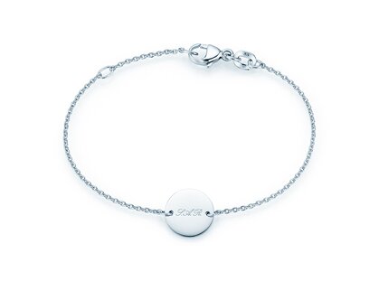 Armband Leo Petite in Platin