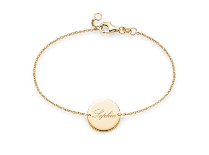 Armband Leo in Gelbgold